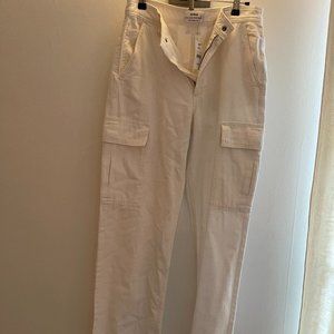 Brand new white cargo pants
